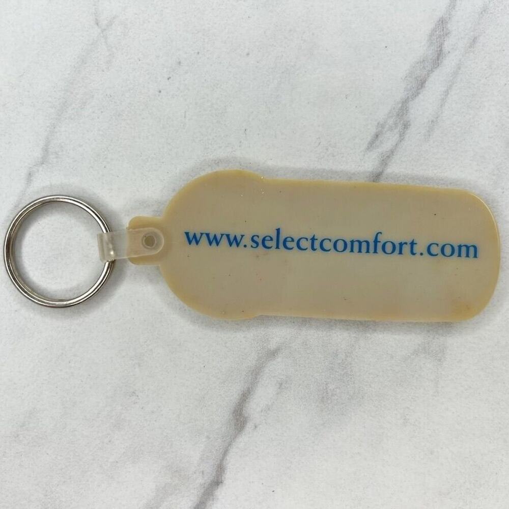Select Comfort Advertising Keychain Keyring - Picture 3 of 8